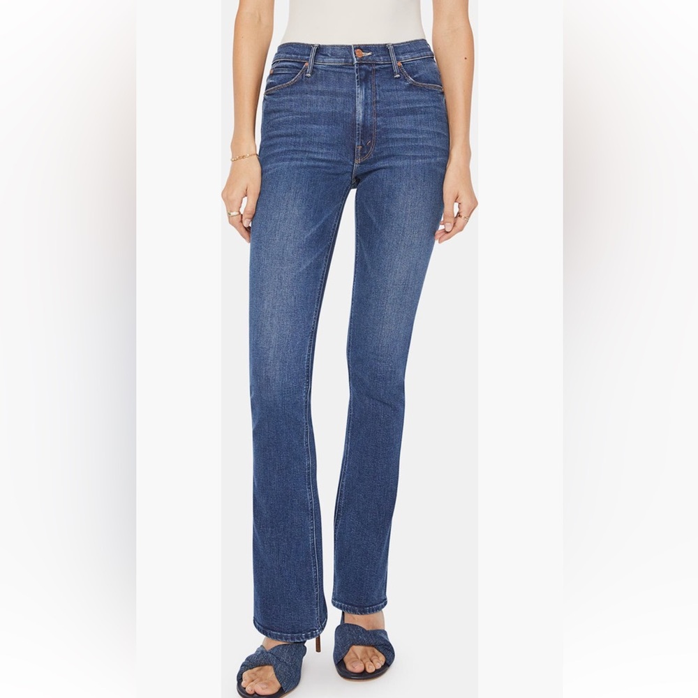 Mother High Waisted Rascal Sneak Fray - Sake to Me size 26